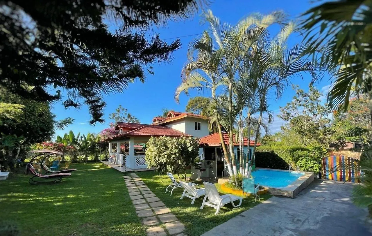 Villa Los Caciques By Hospedify - Hermosa Villa Con Piscina, Billar, Zona De Bbq Y Domino Jarabacoa Dominikai Köztársaság